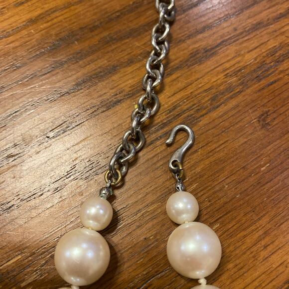 Vintage Carolee large pearl choker - Picture 4 of 6